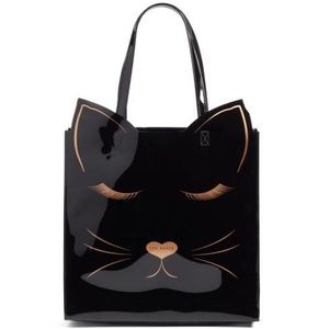 Ted Baker Large Icon Black Cat Bag